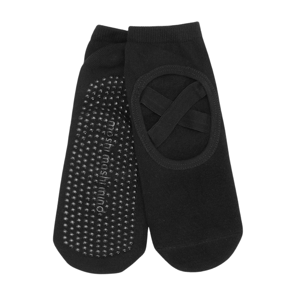 Mind Anti Slip ballerinastrømper - sort